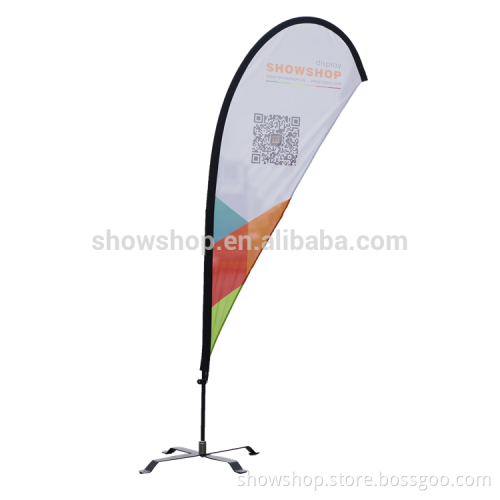 Economic flag pole banner